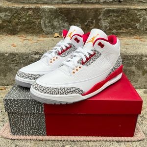 Nike Air Jordan Retro 3 Cardinal Red